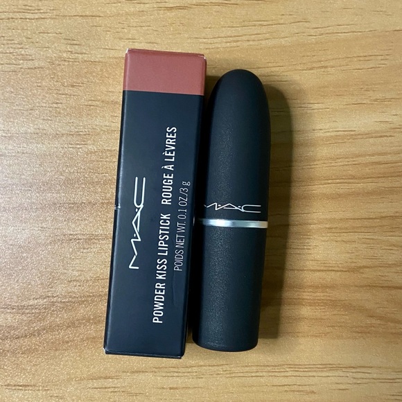 MAC Powder Kiss Lipstick in Devoted to Chili - Picture 3 of 12